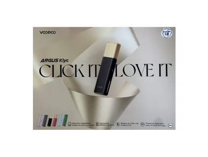 Voopoo leták A5 Argus Klyc