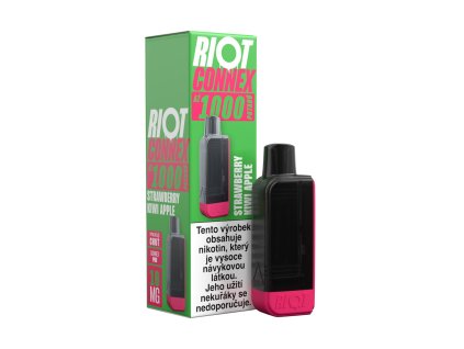 RIOT Connex 1000 předplněná kapsle (Strawberry Kiwi Apple) 10mg 1ks