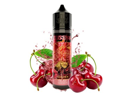 Triton třešňová příchuť Zeus Juice s čerstvými třešněmi a výrazným červeným designem
