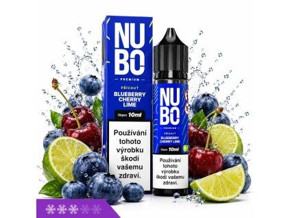 NUBO Premium Blueberry Cherry Lime S&V 10ml