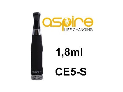 aSpire CE5-S BDC Clearomizer 1,8ohm 1,8ml Black