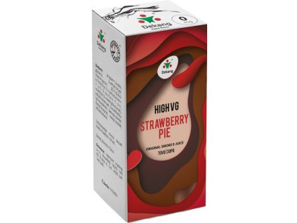 Dekang High VG Strawberry Pie 10ml 0mg (Jahodový koláč)