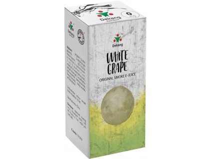 Dekang Hroznové víno 10ml 0mg (White Grape)
