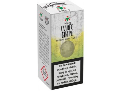Dekang Hroznové víno 10ml 3mg (White Grape)