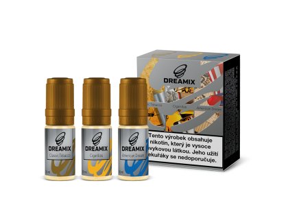 dreamix 3x10ml americky tabak klasicky tabak doutnikovy tabak