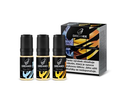 dreamix 3x10ml chladive lesni plody Cokoladovy banan chladive mango