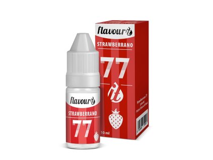 strawberrano 77 jahoda prichut flavourit basic