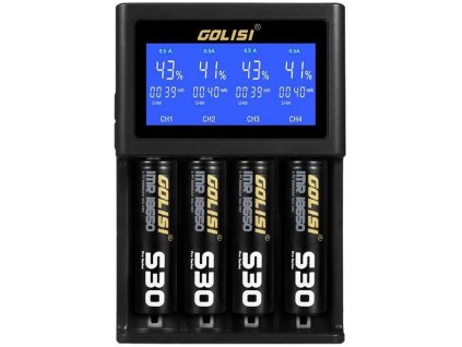 Golisi S4 nabíječka pro monočlánky