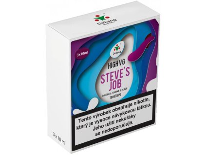 Liquid Dekang High VG 3Pack Steve´s Job 3x10ml - 3mg
