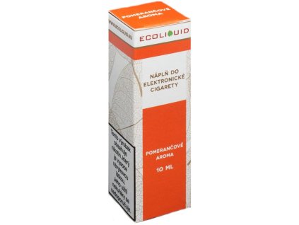 Liquid Ecoliquid Orange 10ml - 12mg (Pomeranč)