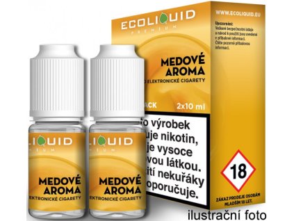 Liquid Ecoliquid Premium 2Pack Honey 2x10ml - 6mg (Med)