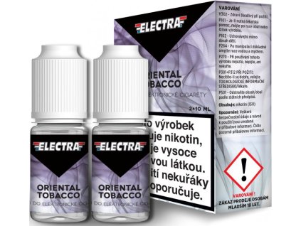 Liquid ELECTRA 2Pack Oriental Tobacco 2x10ml - 0mg