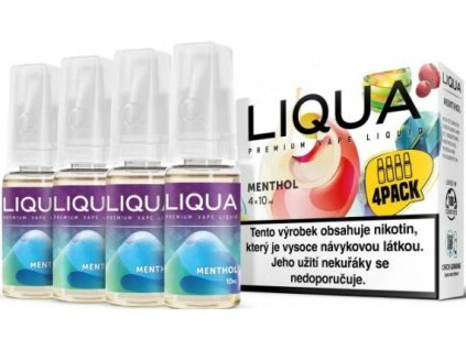 Liquid LIQUA CZ Elements 4Pack Menthol 4x10ml 3mg (Mentol)