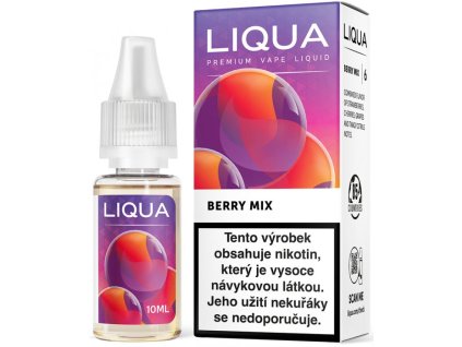 Liquid LIQUA CZ Elements Berry Mix 10ml 18mg (lesní plody)