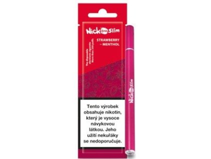 Nick One Slim elektronická cigareta Strawberry Menthol 16mg