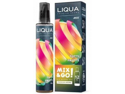 Příchuť Liqua Mix&Go 12ml Tutti Frutti