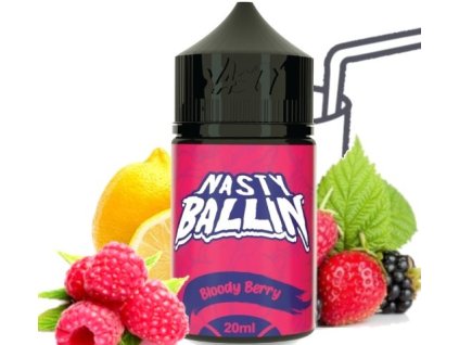 Příchuť Nasty Juice - Ballin S&V 20ml Bloody Berry