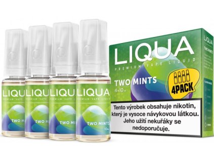 47620 ritchy liqua elements 4pack two mints 4x10ml 6mg
