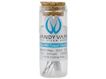 Vandy Vape předmotané spirálky Superfine MTL Ni80