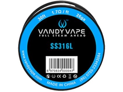 Vandy Vape SS316 odporový drát 26GA 10m