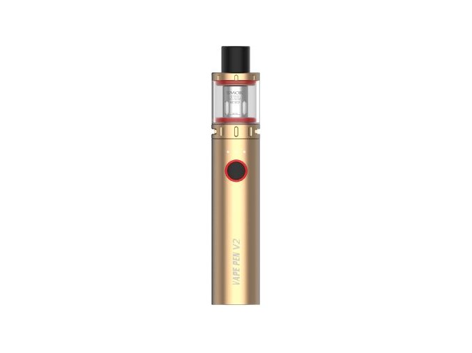 Smoktech Vape Pen V2 elektronická cigareta 1600mAh Gold