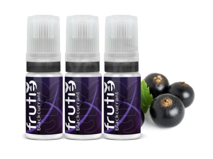 Frutie Černý rybíz 3x10ml