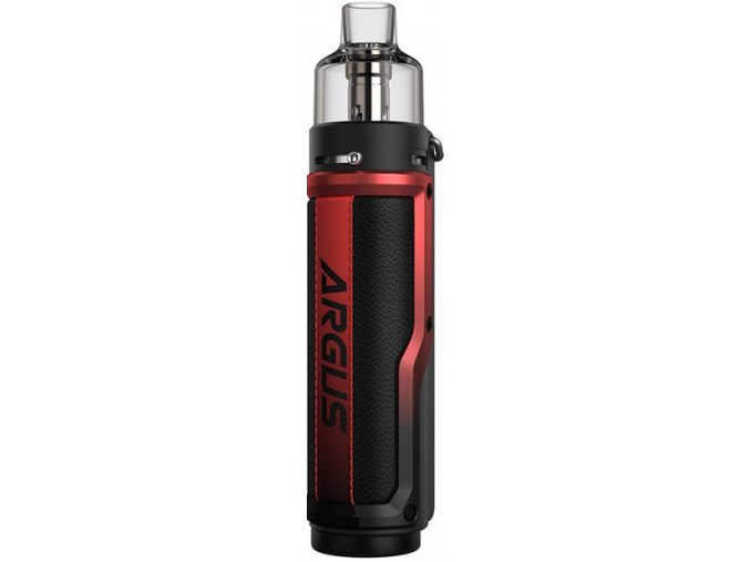 VOOPOO Argus X 80W grip Full Kit Litchi Leather and Red