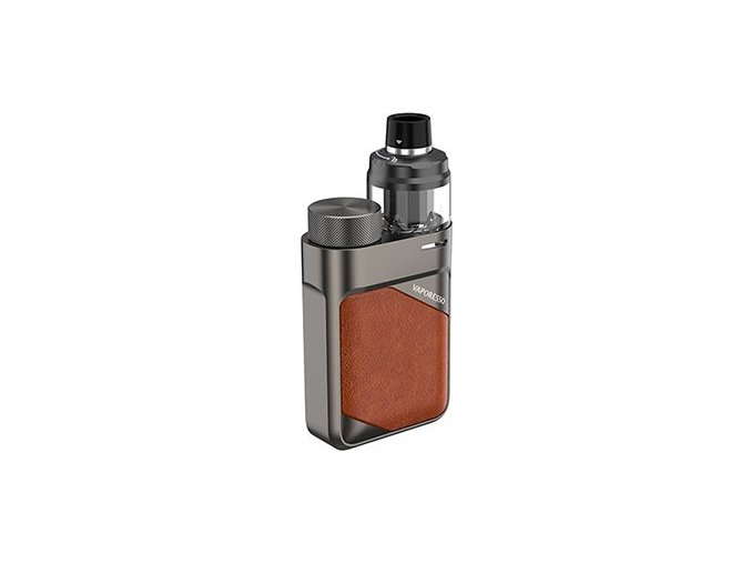 Vaporesso SWAG PX80 grip Full Kit Leather Brown