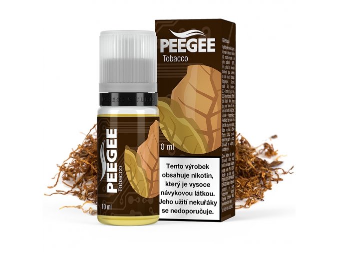 PEEGEE - Čistý tabák - 6mg