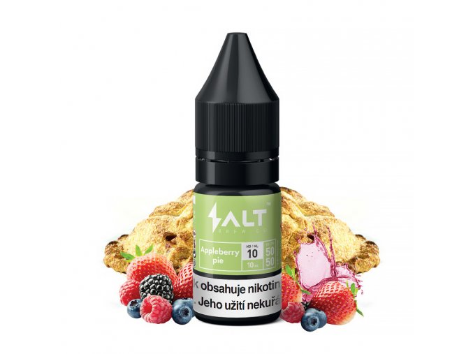 Salt Brew CO - 10ml - 10mg - Appleberry Pie (Jablečný koláč a lesní plody)