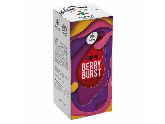 Berry Burst - Dekang High VG E-liquid - 0mg - 10ml