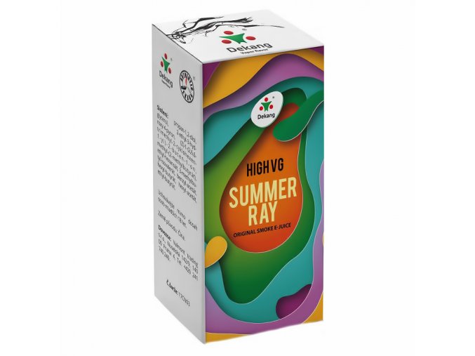 Summer Ray - Dekang High VG E-liquid - 3mg - 10ml