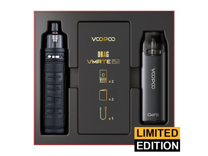 VOOPOO Drag X + VMATE Pod - Limitovaná edice (Classic & Space Gray)