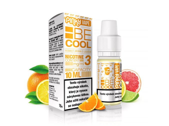 Pinky Vape - E-liquid - 10ml - 3mg - Be Cool 10ml (Citrus mix)