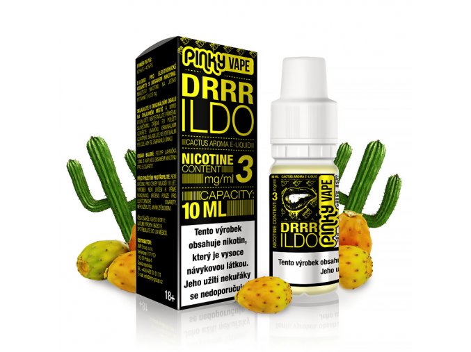 Pinky Vape - E-liquid - 10ml - 0mg - Drrrildo (Kaktus)