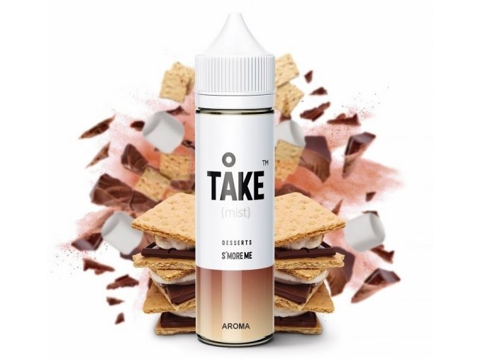 ProVape Take Mist - S'More Me (Grahamové sušenky s marshmallow a čokoládou) 20ml
Oblíbená pochout