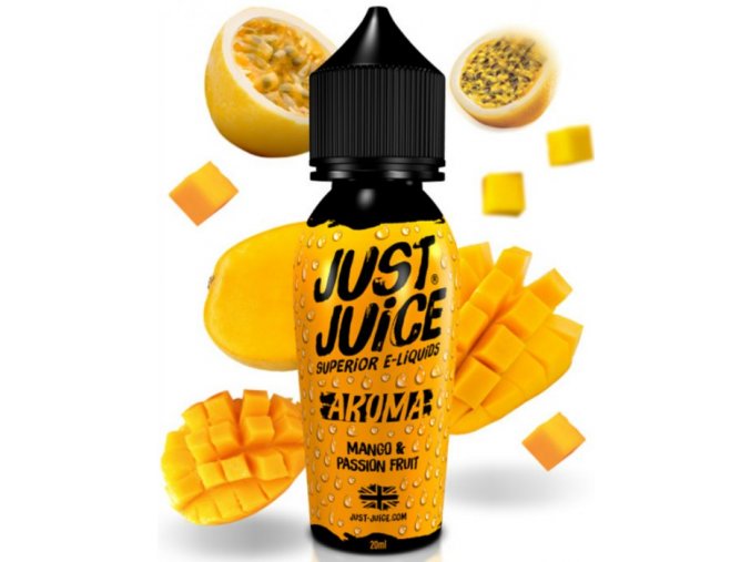 Příchuť Just Juice Shake and Vape 20ml Mango and Passion Fruit