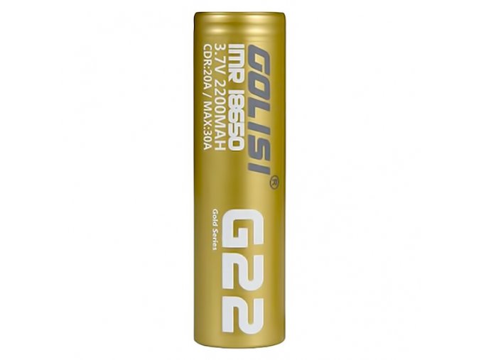 Baterie Golisi G22 IMR 18650 2200mAh 20A / 30A 