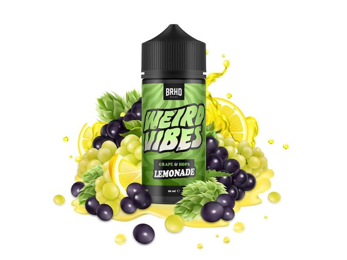 Barehead Weird Vibes - Shake & Vape - Grape & Hops Lemonade (Hroznové víno a chmel) - 20ml