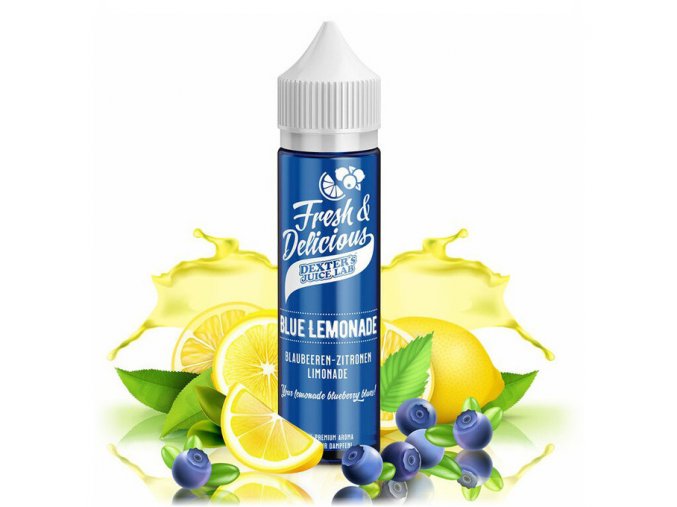 Dexters Juice Lab Fresh & Delicious - Shake & Vape - Blue Lemonade (Borůvková citronáda) - 20ml