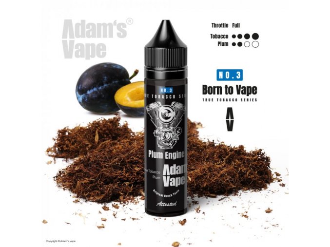 Příchuť Adam´s Vape Shake and Vape 12ml Plum Engine