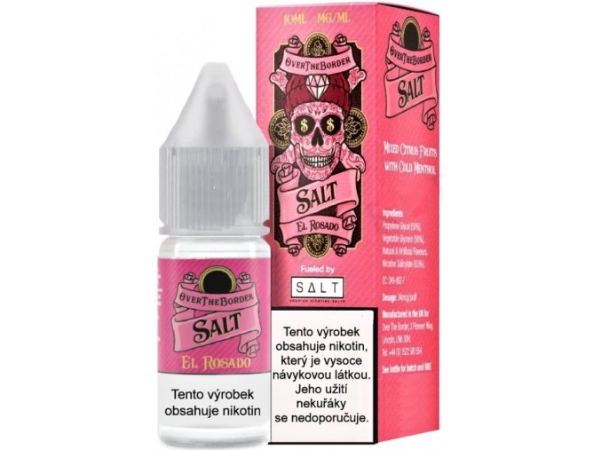 Liquid Juice Sauz SALT Over The Border El Rosado 10ml - 10mg