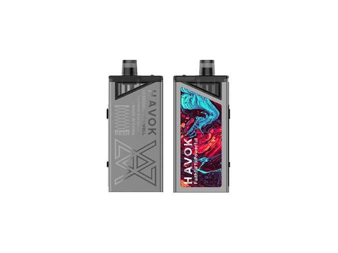 Uwell HAVOK V1 Pod 65W grip Full Kit 1800mAh Silver