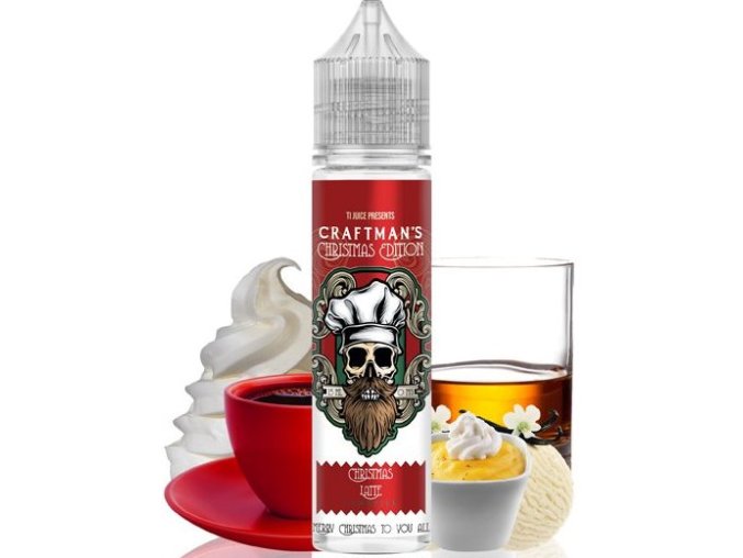 Příchuť Craftmans Custard Shake and Vape 15ml Christmas Latte