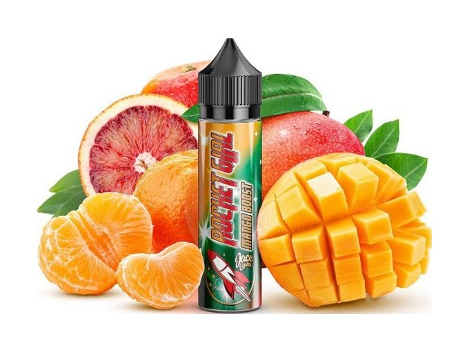 Příchuť Rocket Girl by Jace Liquids Shake and Vape 15ml Mango Boost