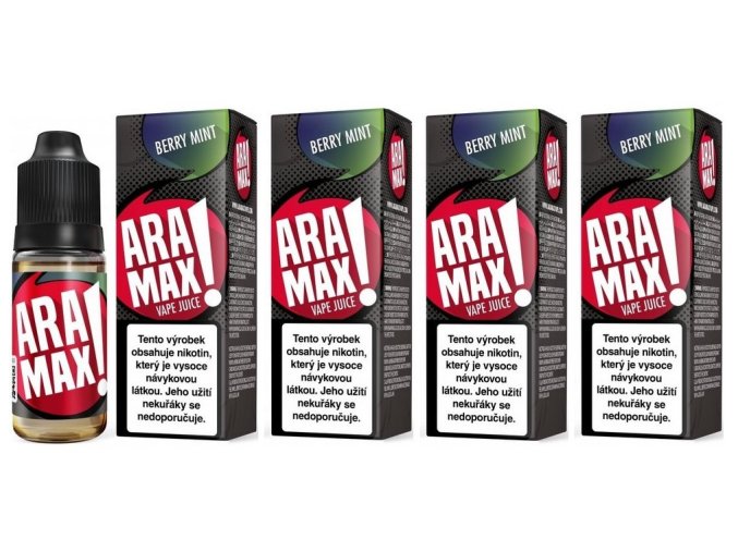 Aramax - Berry Mint - 4x10ml - 03mg