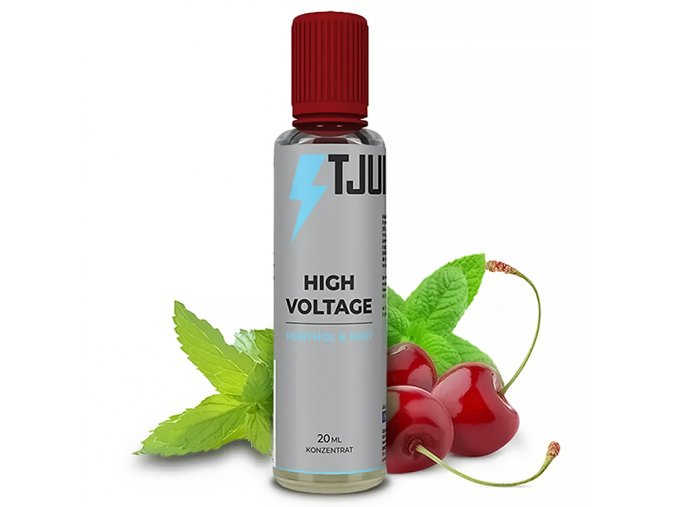 T-Juice - Shake & Vape - High Voltage (Třešeň s mátou) - 20ml