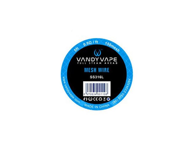 Mesh 150 SS316 - Vandy Vape (1,5m)