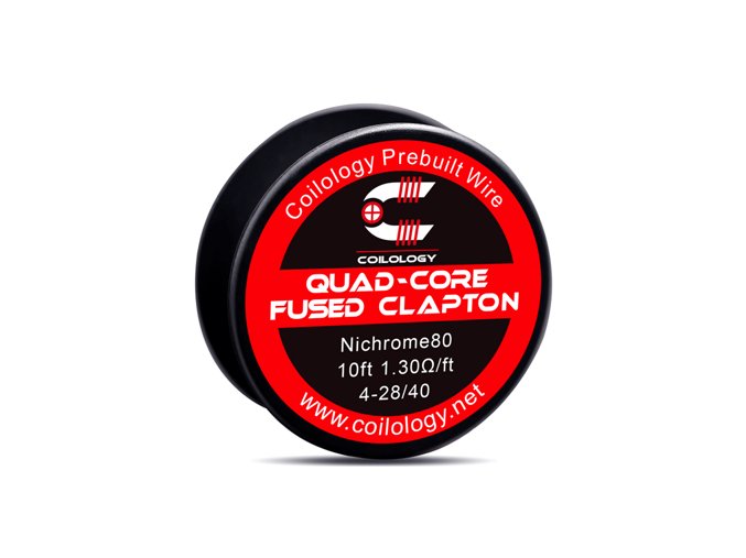 Odporový drát Coilology - Quad-core Fused Clapton Ni80 (3m)