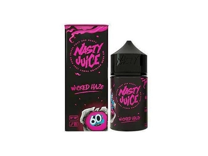 79334 nasty juice double fruity 20ml wicked haze